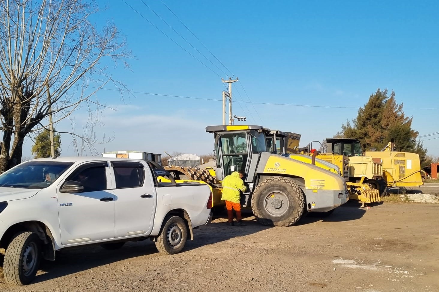 Ruta Montaron Obrador Llegaron Las M Quinas Y El Lunes Comienza