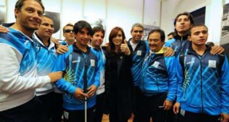 Silvio Velo junto a Cristina Kirchner