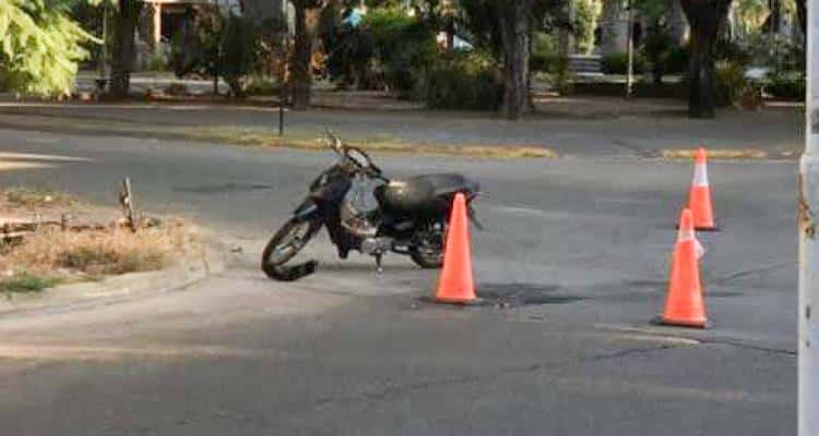 Niño de un año derivado a La Plata tras accidente de moto
