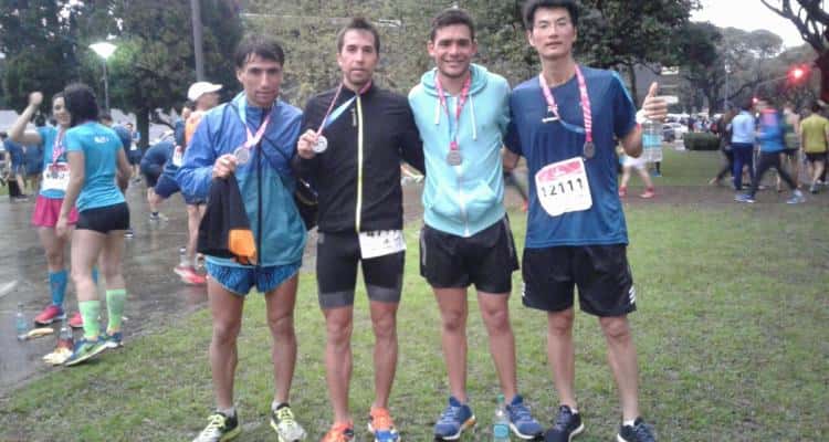 Peralta y Scioscia,  los mejores en la Media Maratón de Buenos Aires