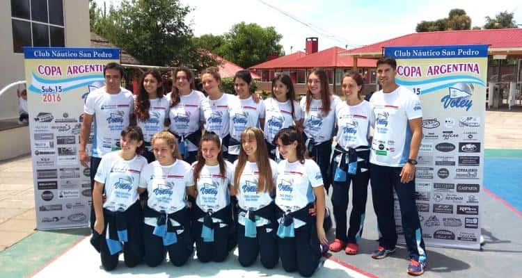 Las chicas de Náutico están en la Copa Argentina