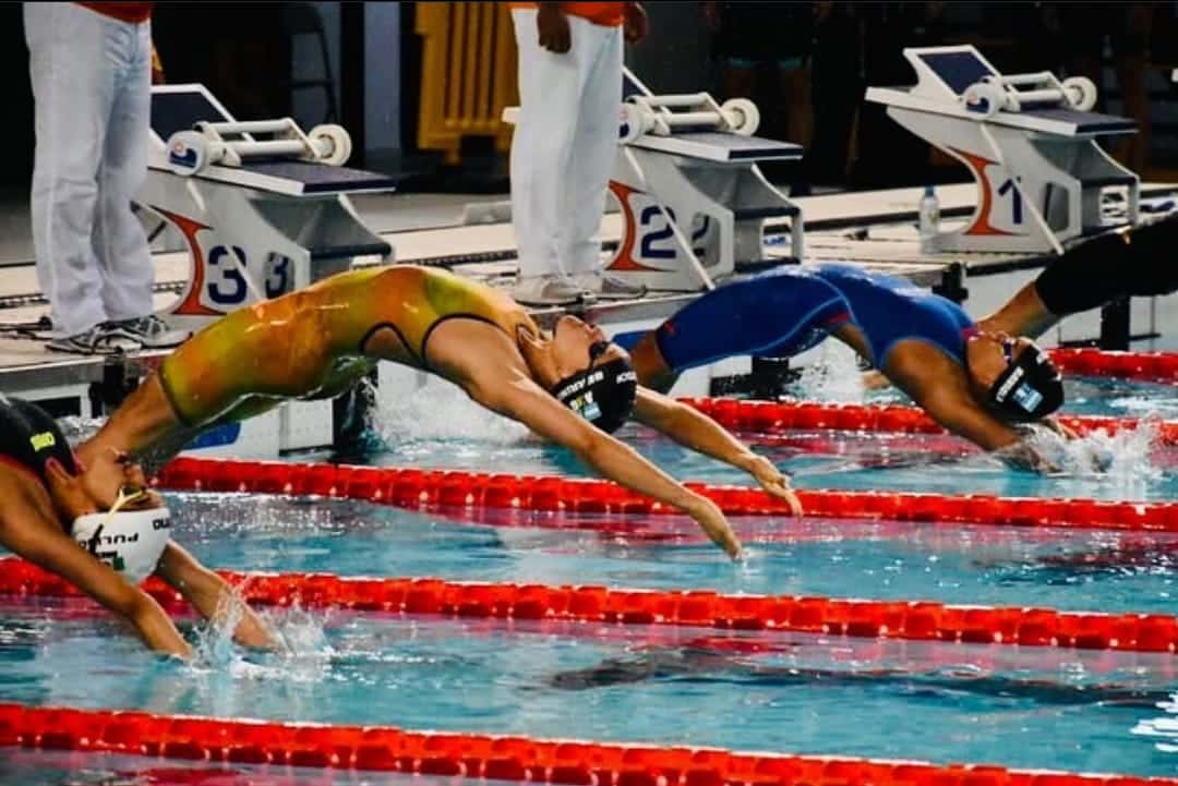Candela Raviola clasificó a otra final en el Sudamericano en 200 metros espalda