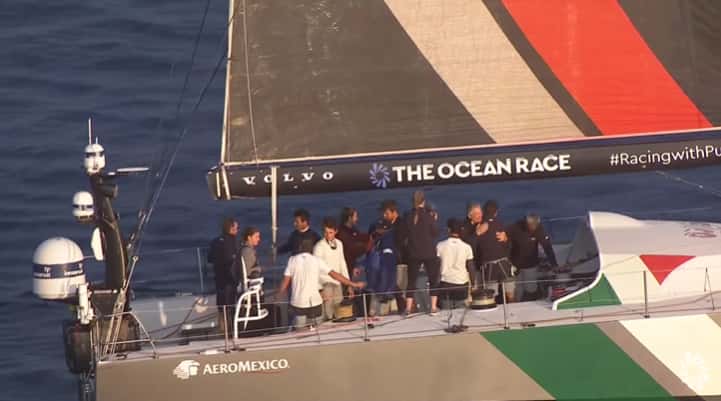 Ocean Race Europe: con Eugenia Bosco, el Team México llegó quinto en la última etapa