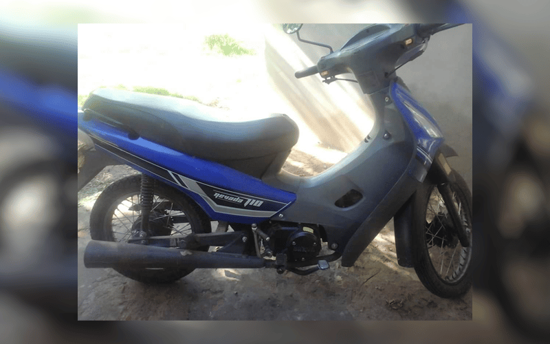 Buscan moto robada en barrio 1° de Mayo