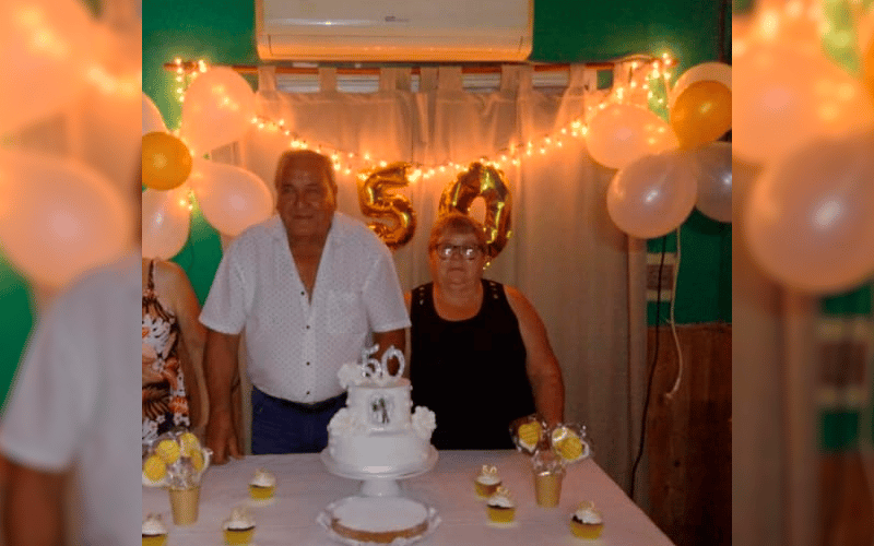 ¡José y Dora cumplieron 50 años de casados!