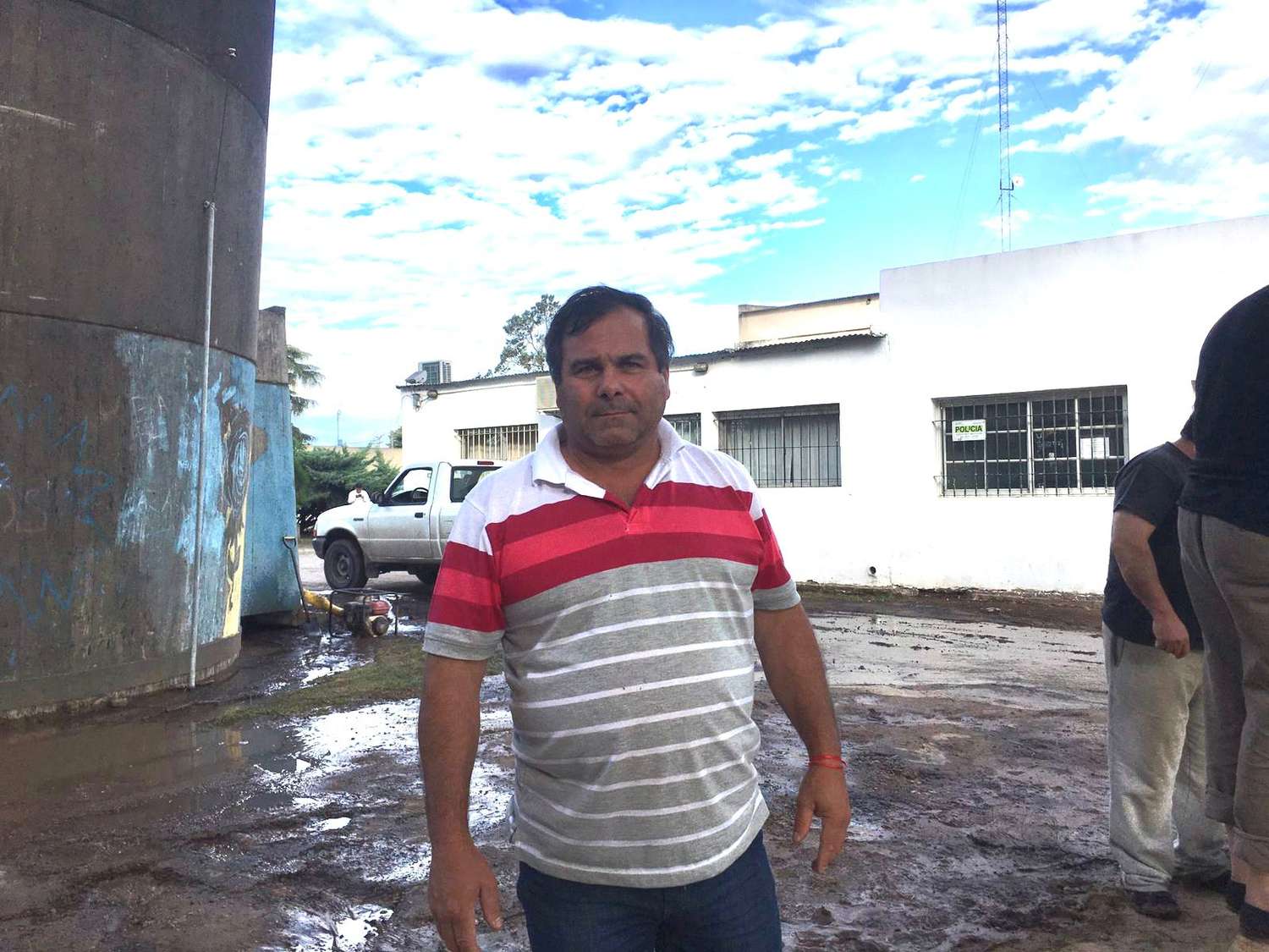 Ariel Álvarez sobre el trabajo en el tanque copa: “Vamos a tener unos días más o hasta un mes”