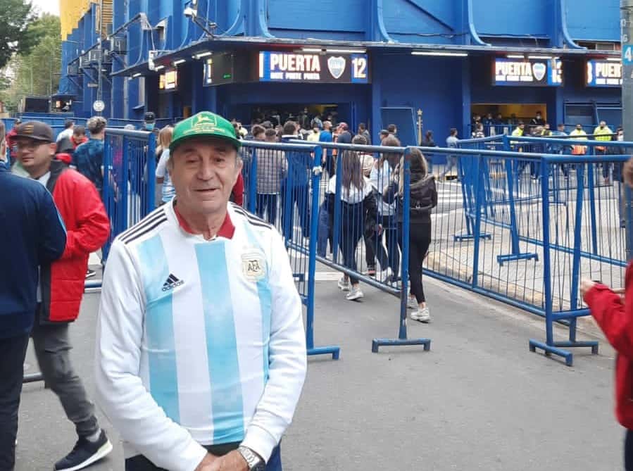 La emoción de Fernando, el abuelo sampedrino que cumplió el sueño de ver jugar a Lionel Messi en la Selección Argentina