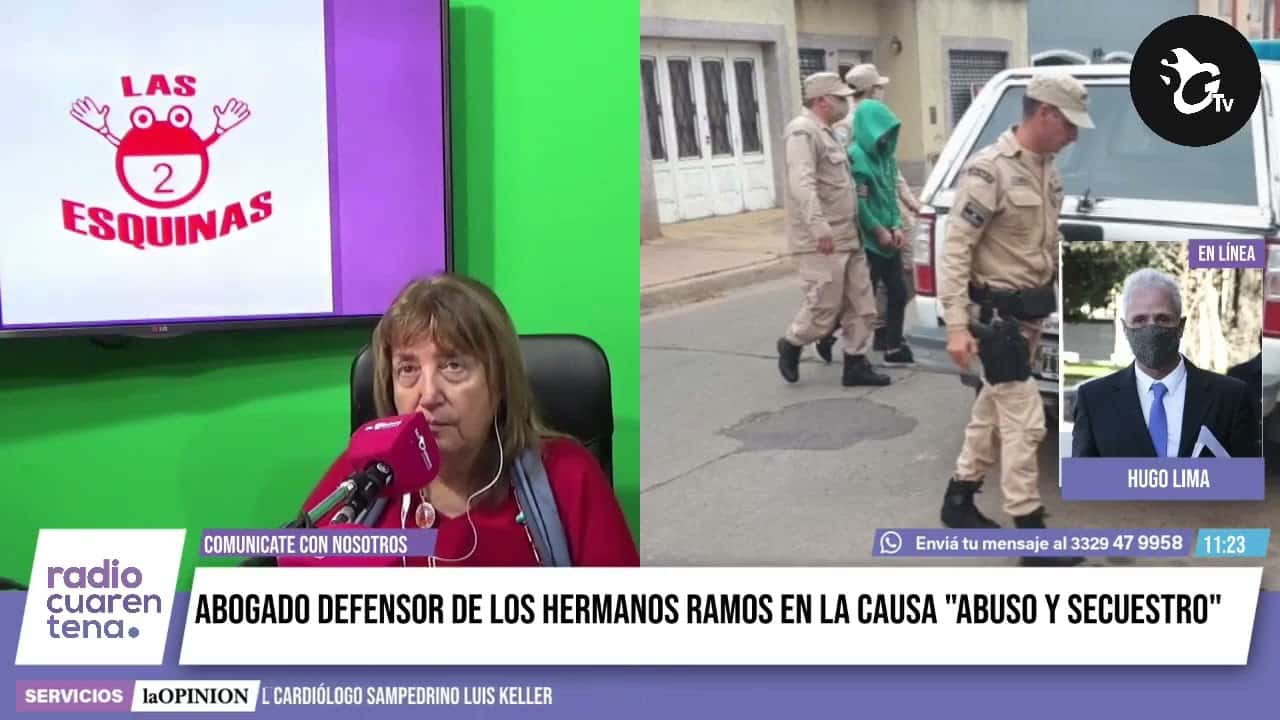 Lima defiende a los Ramos en la causa abuso y secuestro: “Era una fiesta negra, drogas, sexo, todo consentido”
