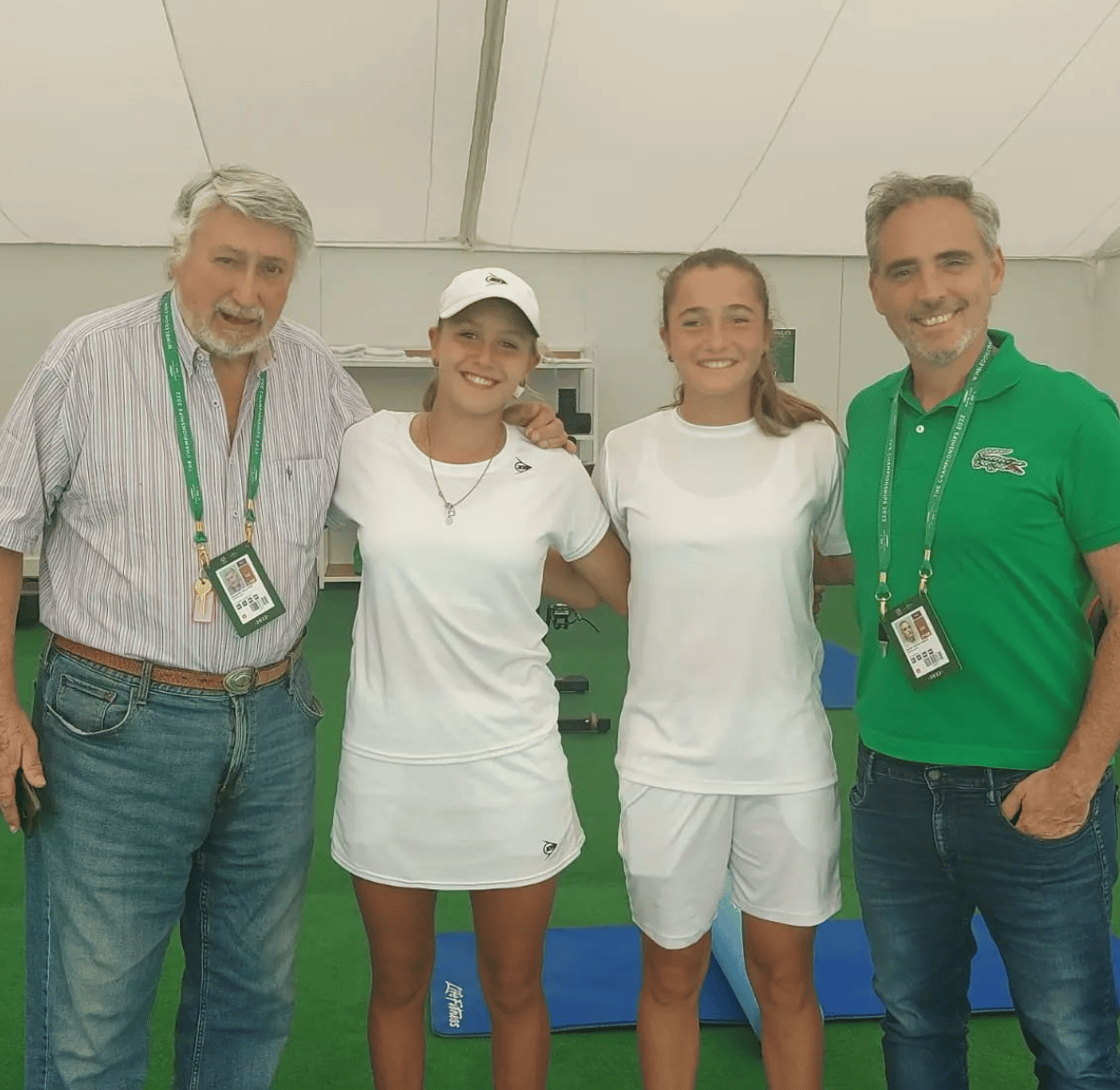 Tenis: un triunfo y dos derrotas para Candela Vázquez en Wimbledon