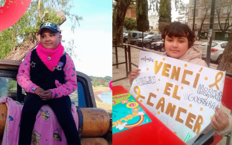 Valentina venció al cáncer: la historia de una “guerrera” sampedrina