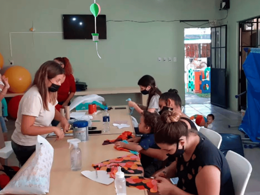 Grávida ofrece talleres para acompañar el embarazo y los primeros años de vida del niño