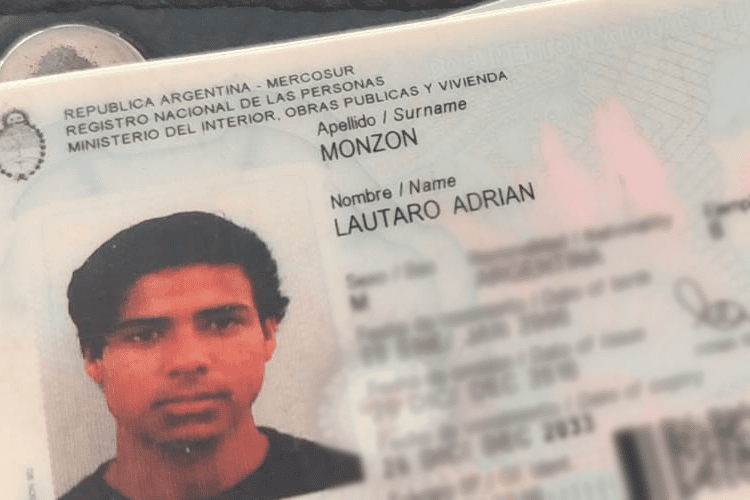 Encontraron la billetera de Lautaro Monzón