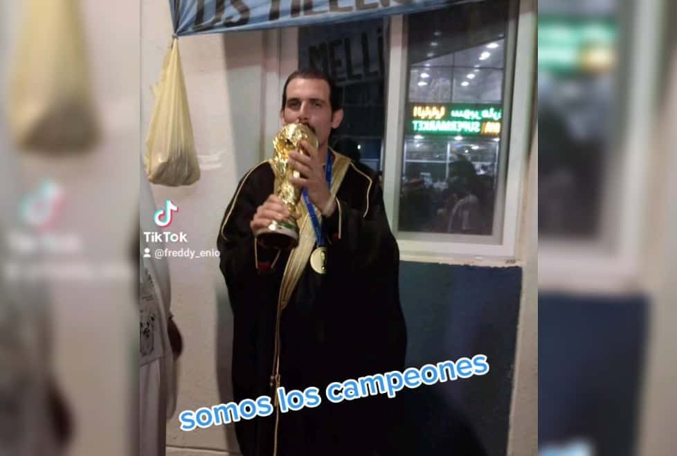 El Freddie Mercury de Santa Lucía, desde el Mundial Qatar 2022: “Se cumplió el sueño”