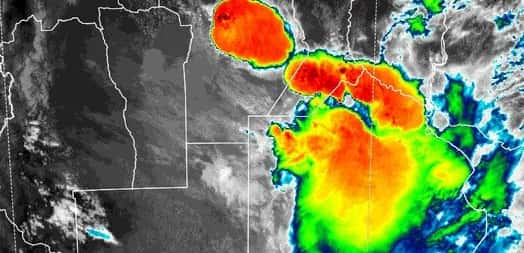 San Pedro: hay aviso a corto plazo por “tormentas fuertes”