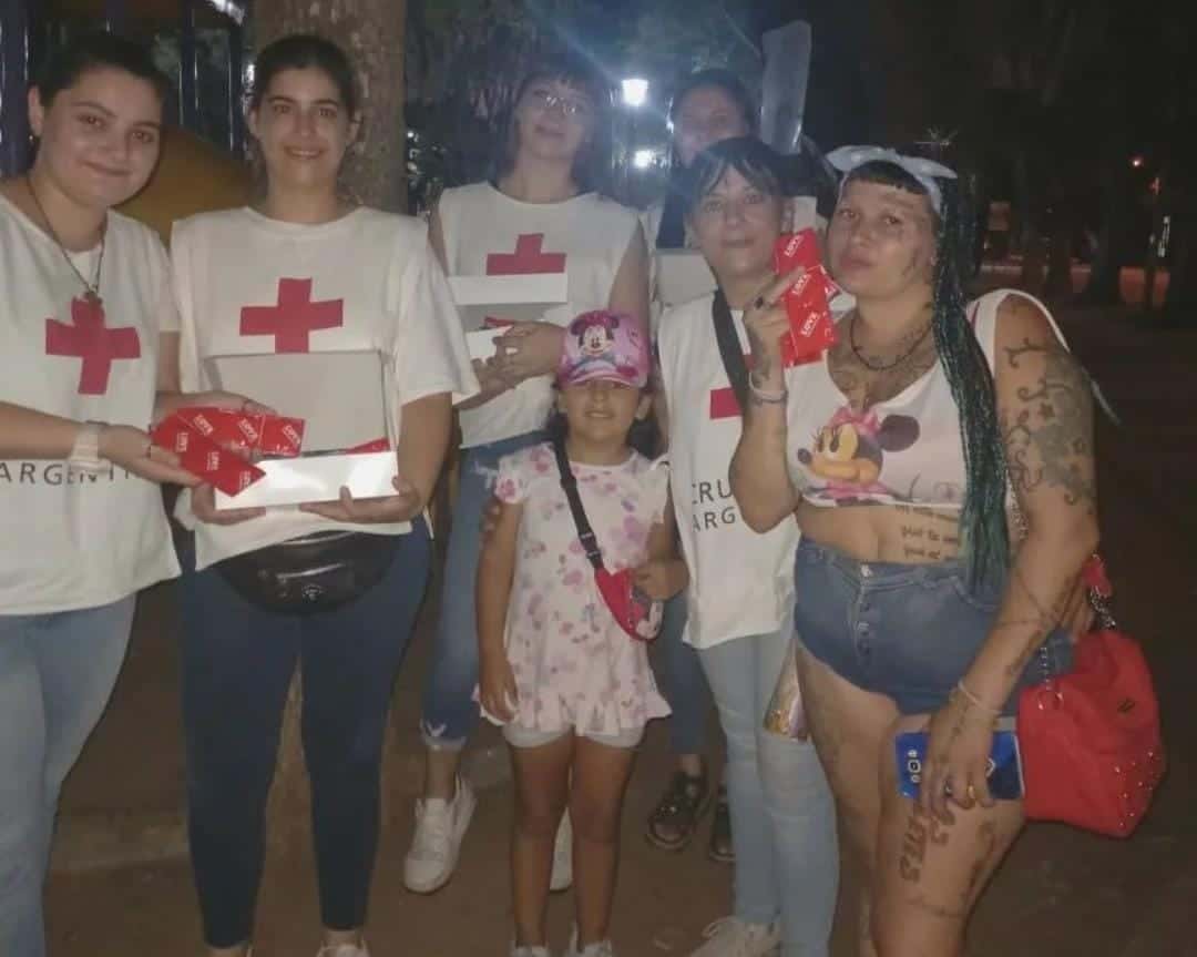 Cruz Roja: La Chabona se sumó a la campaña por el día del condón