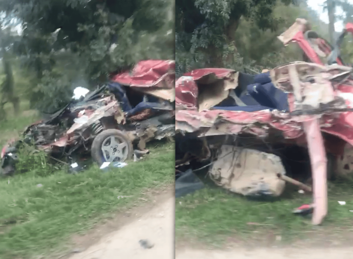Trágico accidente en ruta 191: circulaba en un auto, chocó contra un árbol y murió 