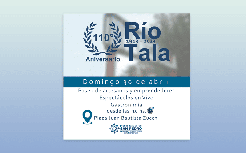 110° Aniversario de Río Tala