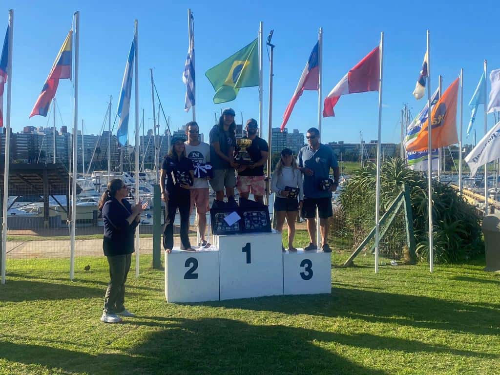 Vela: podio para Alsogaray – Sciarra en el Sudamericano de Snipe