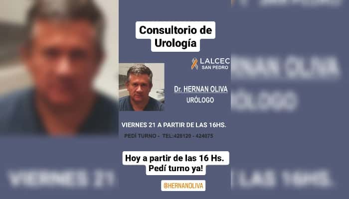 Consultorio de urología en Lalcec