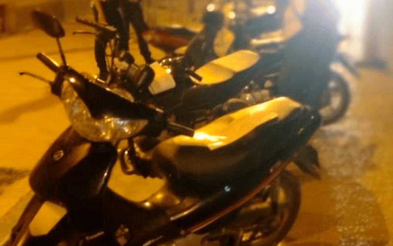 Operativos de tránsito: secuestraron motos por falta de documentación y casco