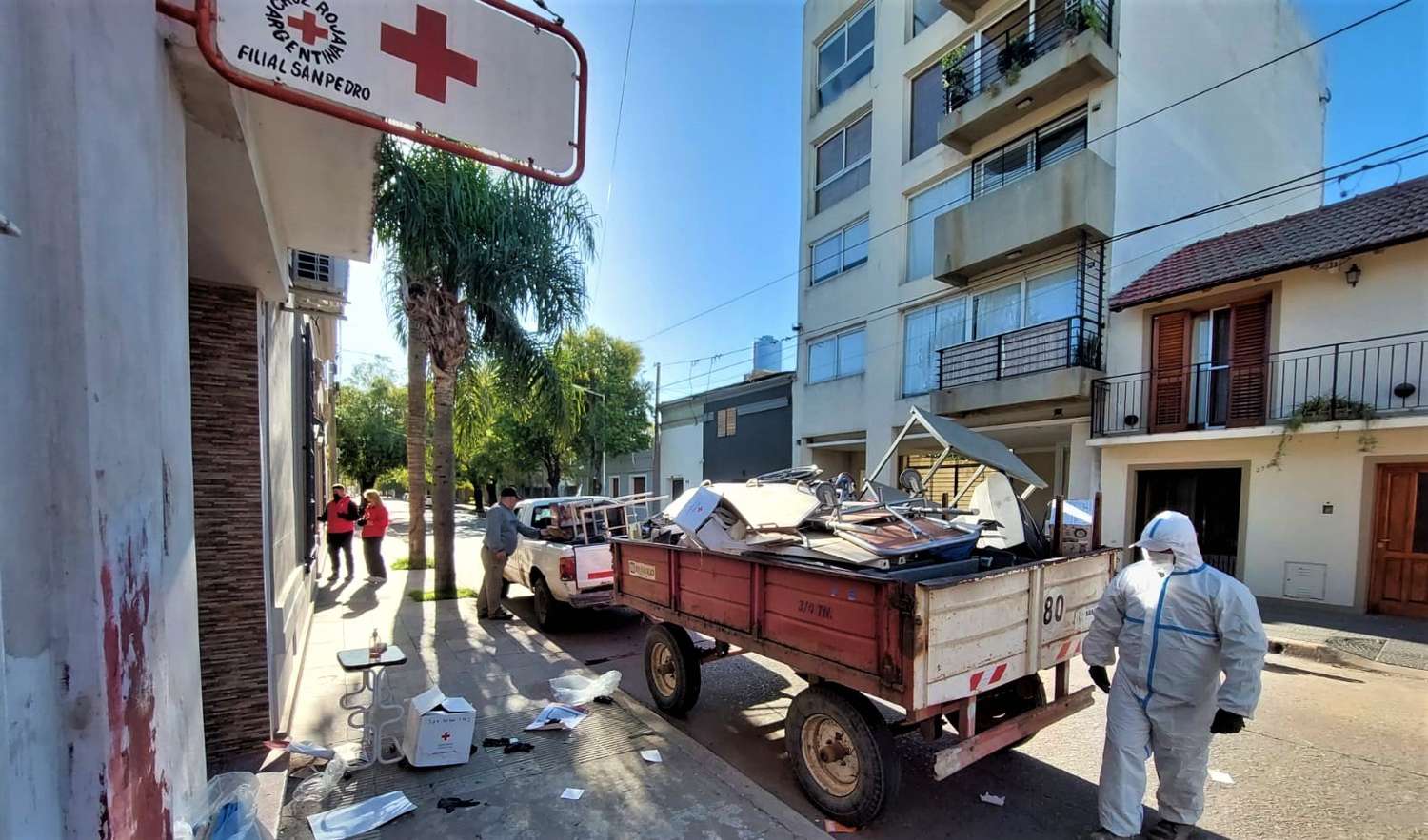 Tras la intervención, hay preocupación en Cruz Roja por el futuro de la filial San Pedro