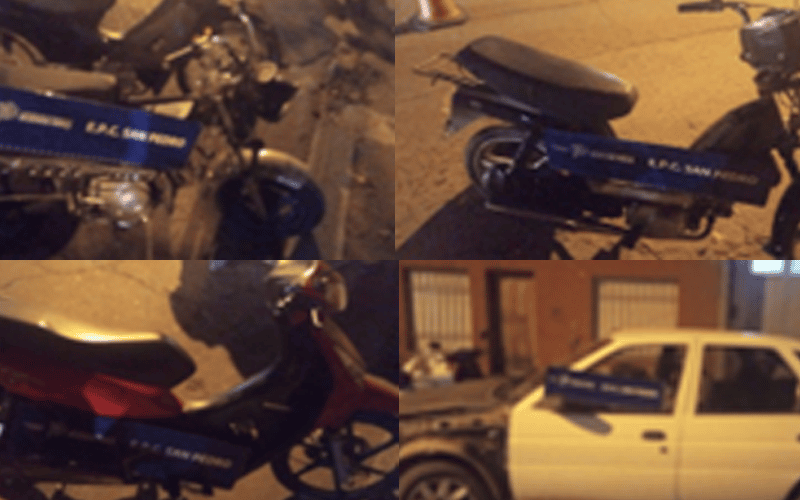 Tránsito: diez motos y un auto secuestrados por falta de documentación