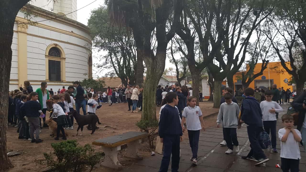 Amenaza de bomba: Evacuaron la Escuela del Socorro y derivaron a los alumnos a la Plaza Constitución