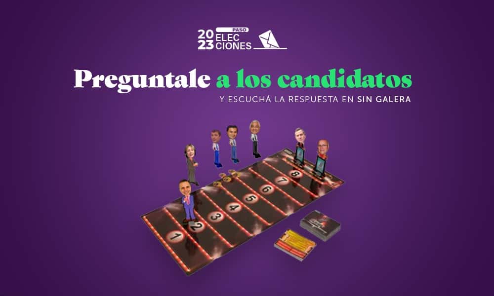 Seis candidatos a intendente responden este sábado en Sin Galera