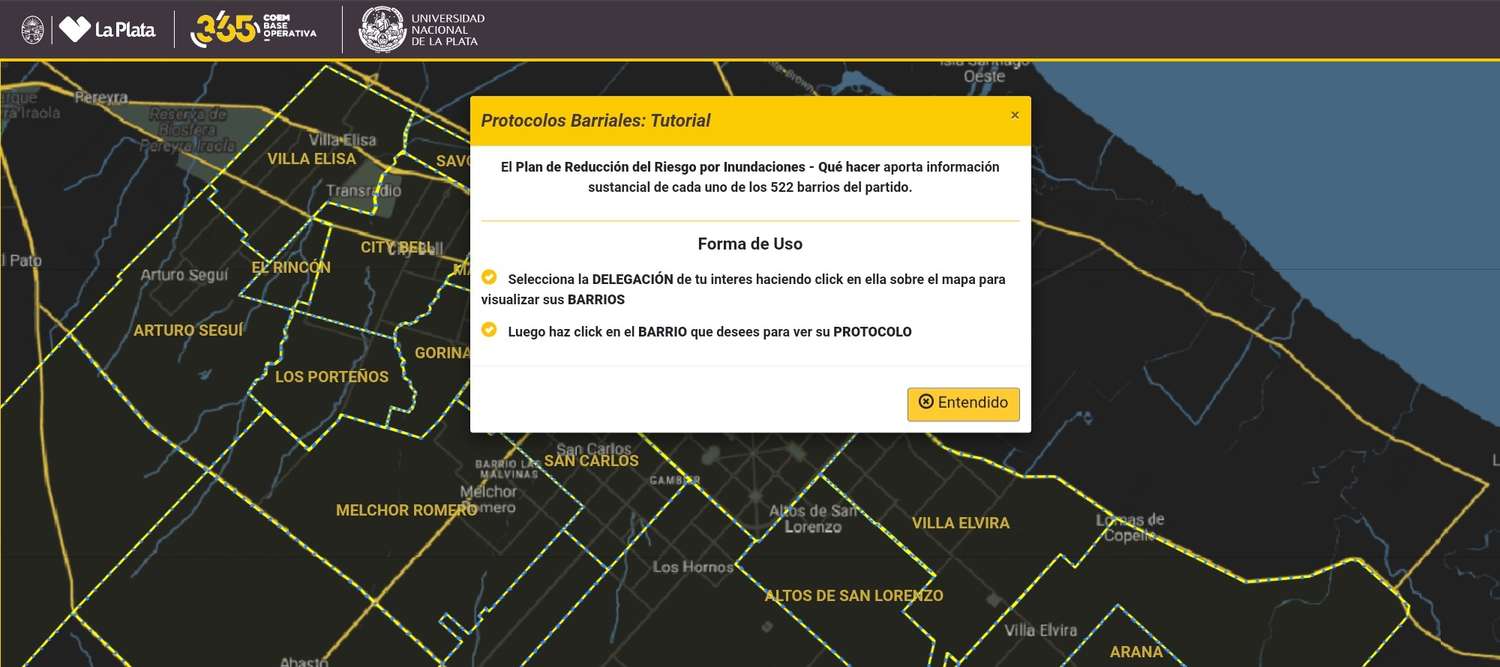 Tormentas: cómo es la app que usan en La Plata para alertar a los vecinos