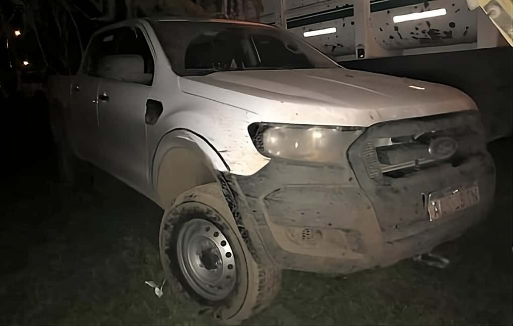 El Espinillo: encontraron una camioneta robada en San Nicolás