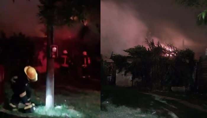 Pérdidas totales en incendio de vivienda en Juan Ismael Giménez al 800