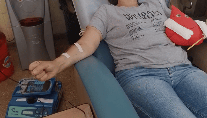 Convocatoria para donar sangre en el Hospital