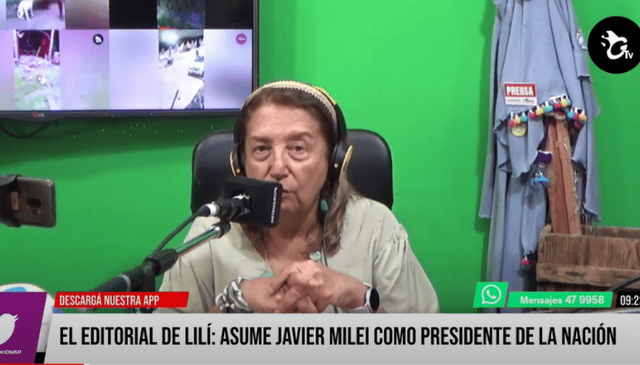Asume Javier Milei como presidente: el editorial de Lilí Berardi en Sin Galera