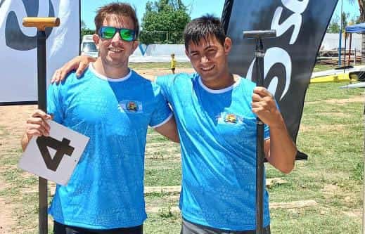 Canotaje: Excelente participación de Axel Pavón y Federico Merlo en el campeonato argentino