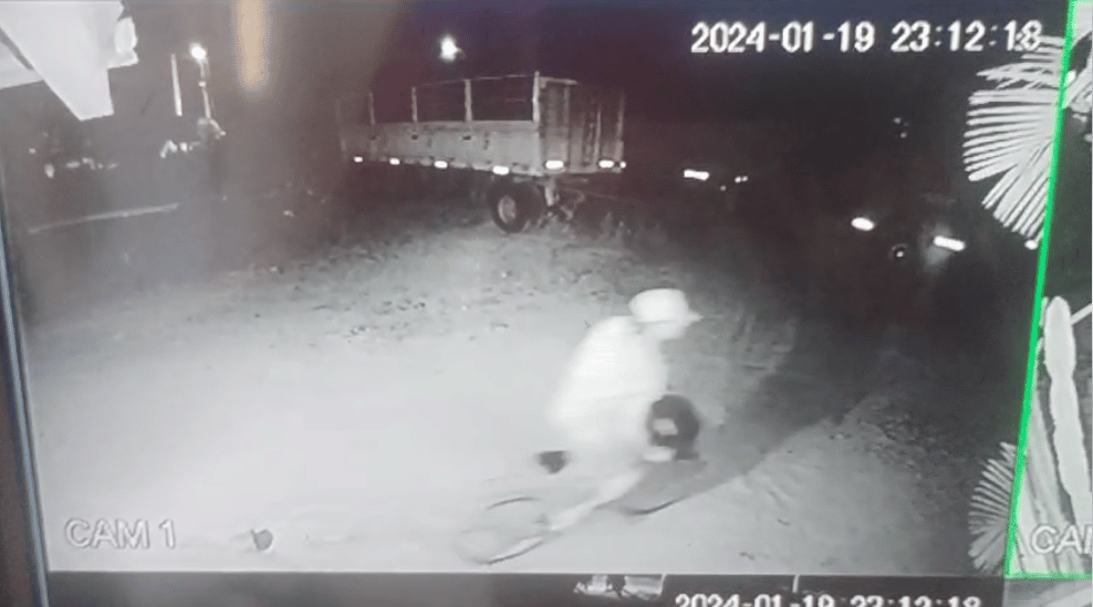 Video: fue a pedir trabajo por la tarde y por la noche volvió para robar