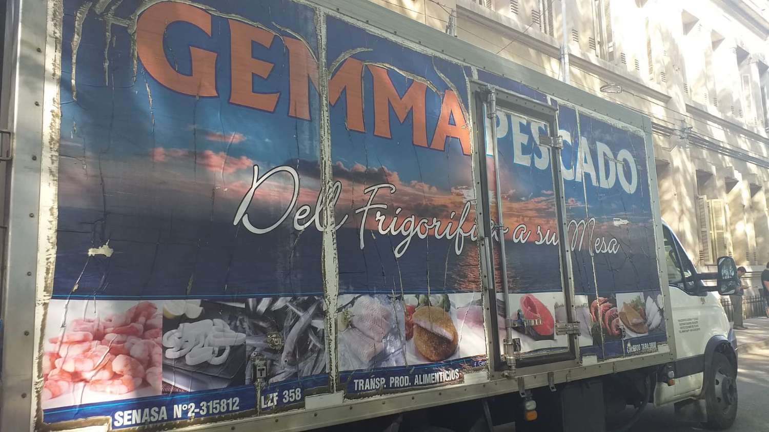 Camión de Pescados Gemma Mar del Plata