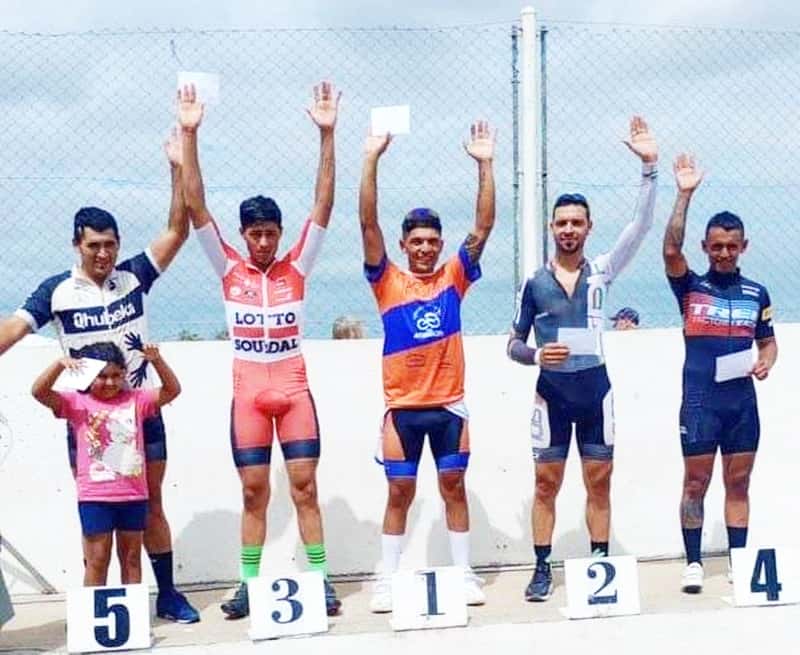 Ciclismo: Tres sampedrinos se destacaron en Colón