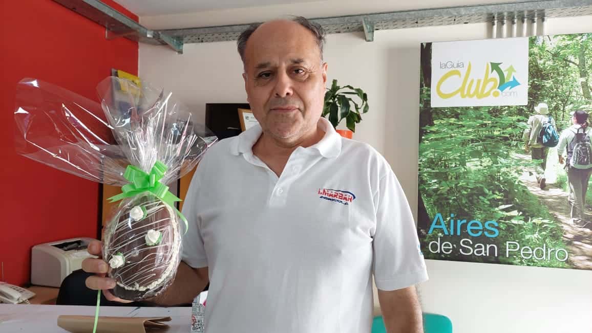 Gabriel Marbán ganó el huevo de pascua de Dulces Momentos