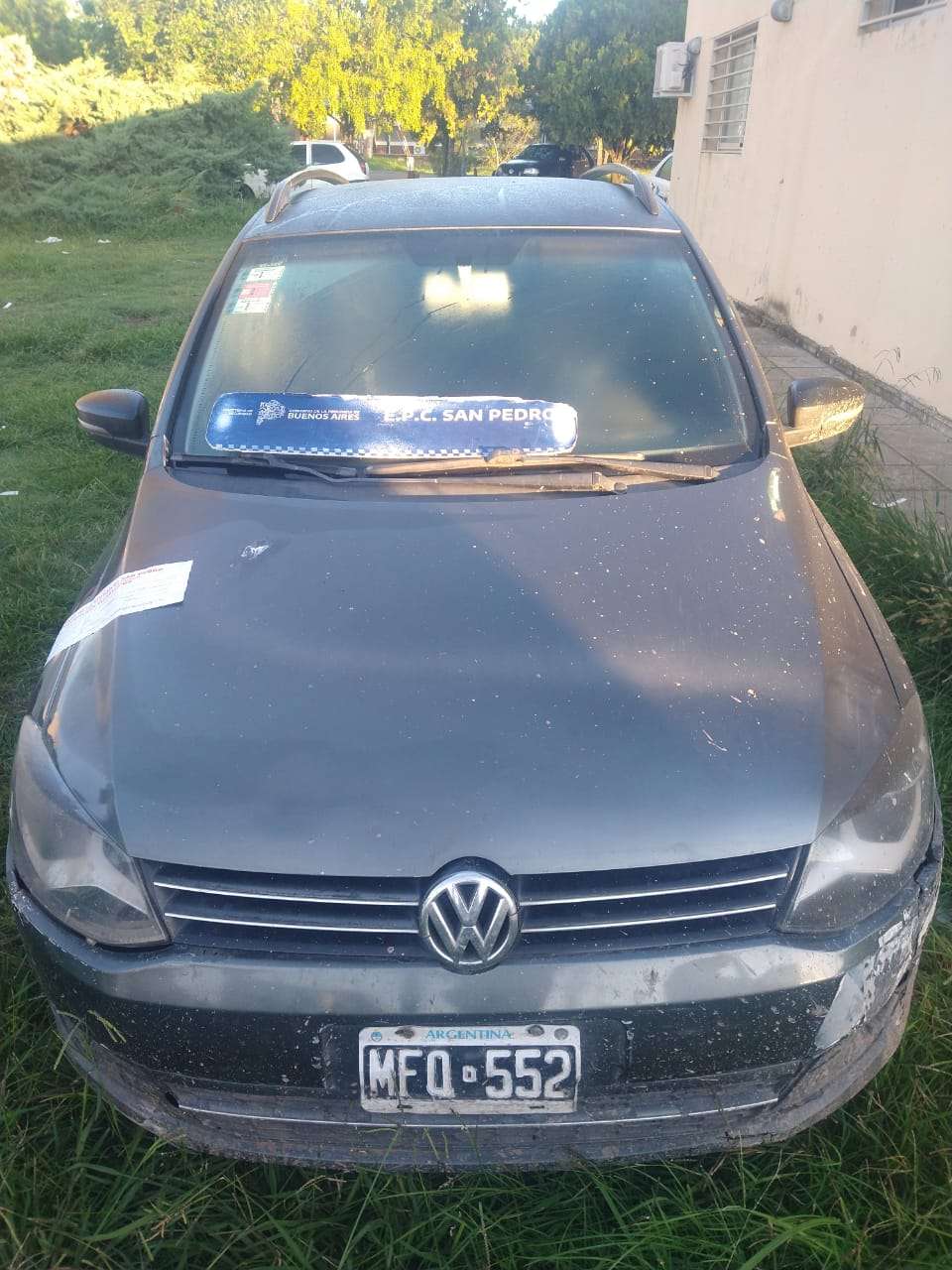Volkswagen Suran secuestrado a Crespien