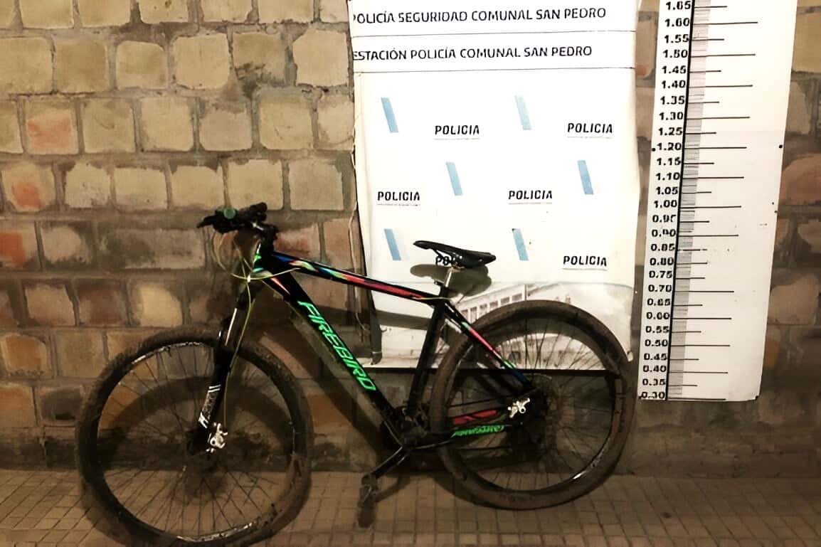 Recuperaron una bicicleta robada en febrero