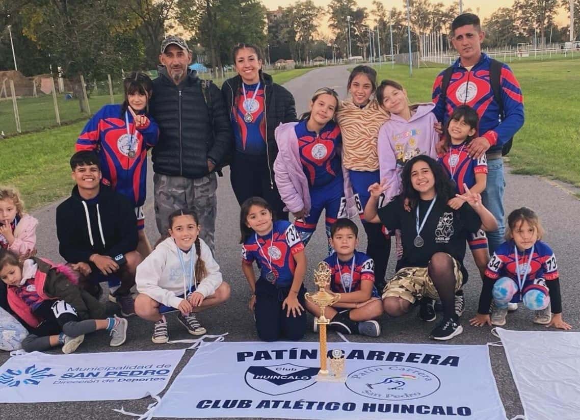 Patín carrera: Huincaló se quedó con el primer puesto en Zárate