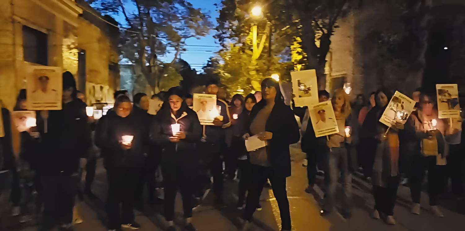A un año del asesinato del policía Lalo Cantero, su familia pidió justicia con una marcha en Zárate