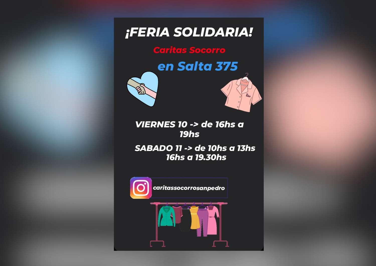 Feria solidaria de Cáritas