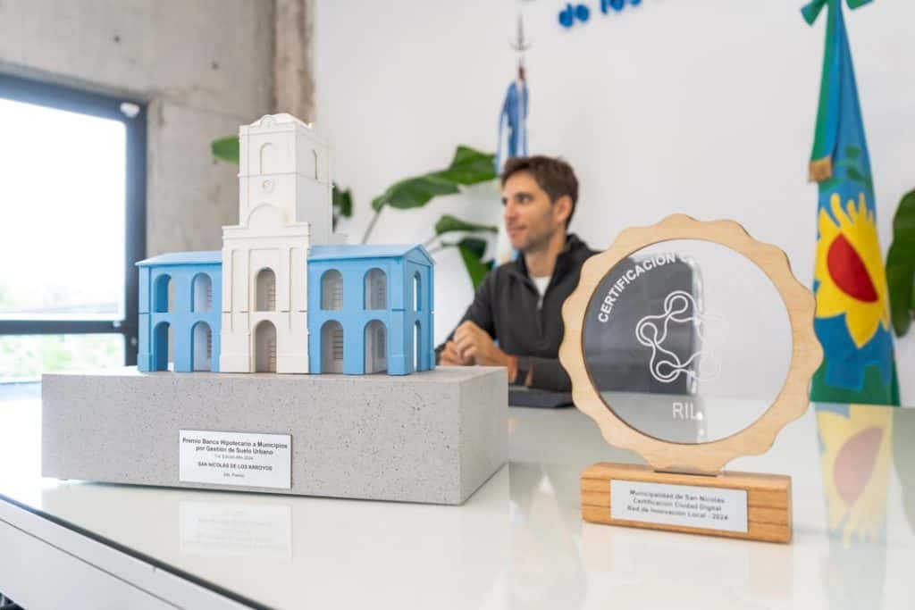 Doble premio para San Nicolás: Planificación urbana y vivienda y Transformación en servicios digitales