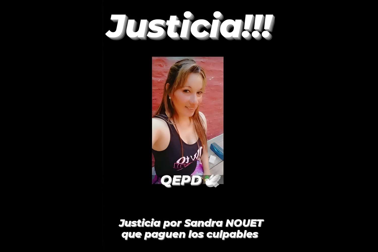 Caso Nouet: la familia de Sandra pide justicia y no descarta una marcha para reclamar