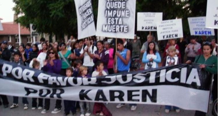 Los familiares de Karen exigen justicia