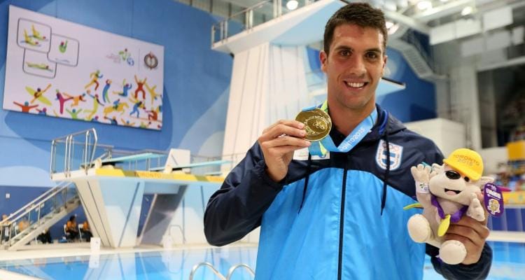 El nadador Federico Grabich dictará una clínica en Náutico