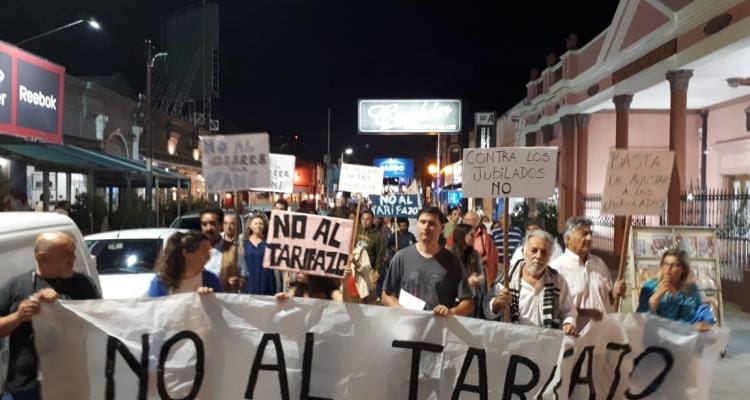 #SumateSinoNoTeQuejes: nueva marcha contra el tarifazo, este jueves en la peatonal