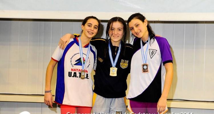 Natación: Carolina Falco subcampeona nacional
