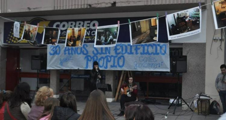 Conservatorio: Gran apoyo a la protesta por el edificio propio